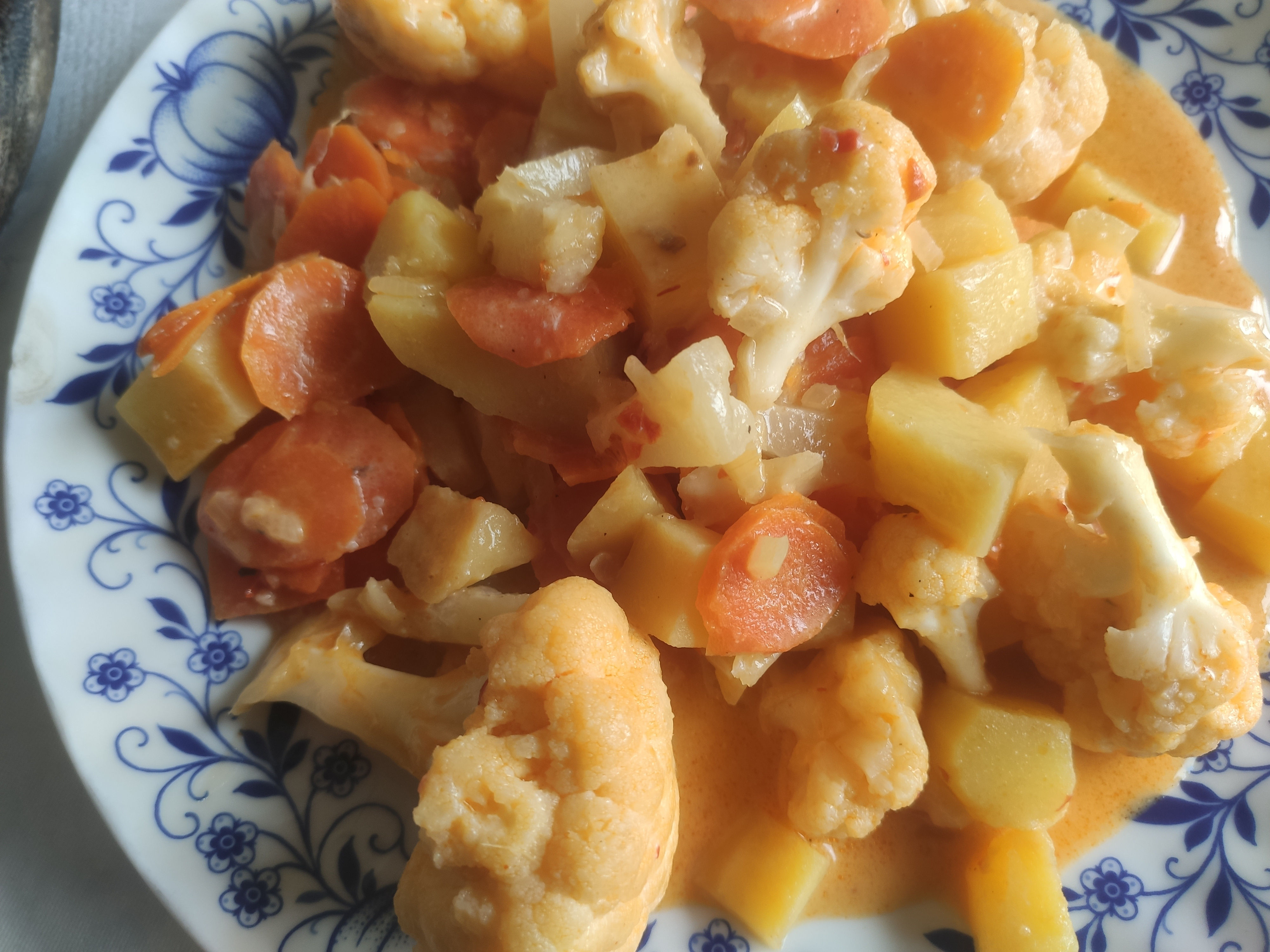 Möhren-Kartoffel-Curry